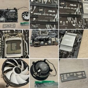 ASUS Prime H270-Plus Intel LGA1151 DDR4 Motherboard + Heatsink TESTED WORKING PC