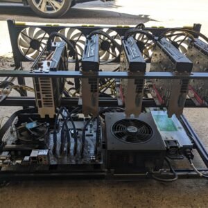 Crypto Mining Rig Complete RX 470 8gb + Asrock RX 5600 XT 6gb