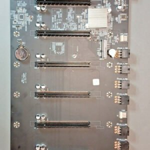 BTC-T37 GPU Mining Rig Motherboard CPU Support 8 GPU PCIE Slots Riserless Miner