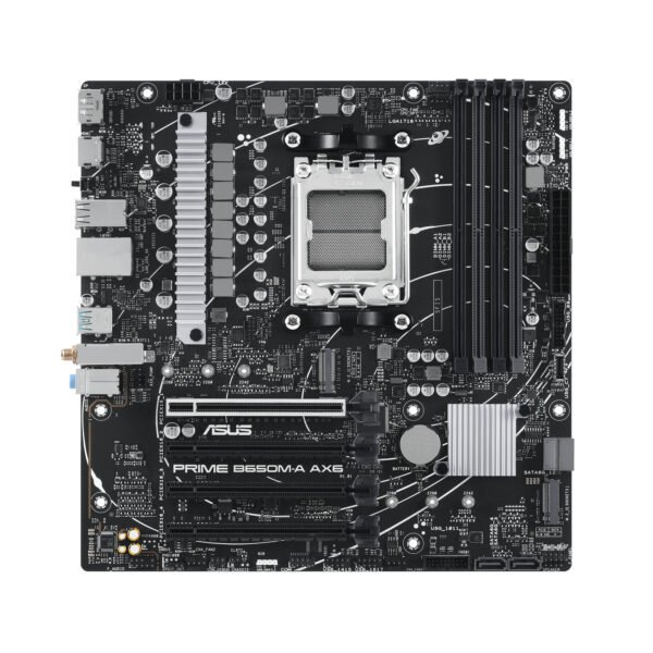 ASUS PRIME B650M-A AX6 AMD AM5 MicroATX Desktop Motherboard