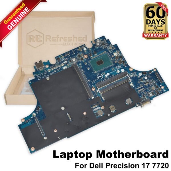 Dell Precision 17 7720 Motherboard i7-7920HQ 3.1GHz Quad-Core CPU LA-E321P 5V4K9