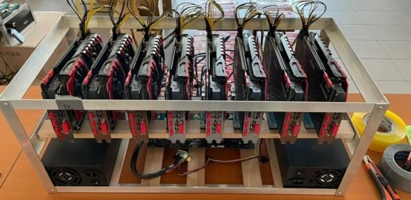 Mining Rig - 8 MSI 1080Ti Gaming X Graphic Cards, Open Air