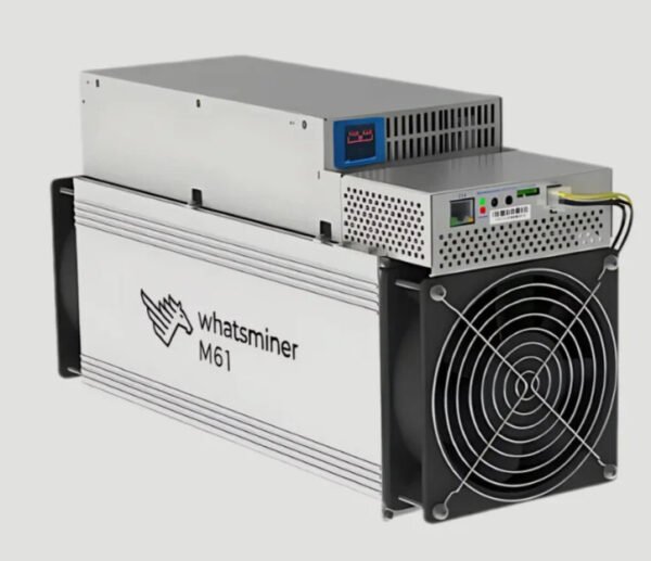 New Whatsminer M61 200Th/s  19.9W/T BTC ASIC Bitcoin Miner With Warranty