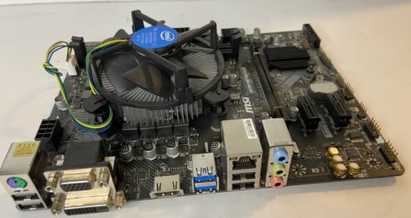 MSI H310M PRO-VDH PLUS  ‎LGA1151 mATX Motherboard + Celeron G4930 -NO I/O Plate