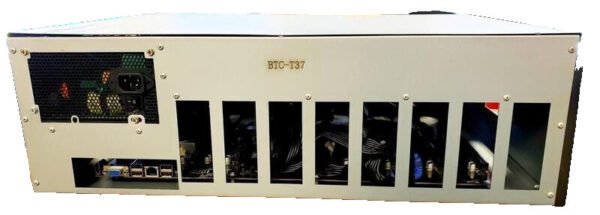 Mining Rig w/ BTC-T37 Mobo, Celeron G1920 CPU, 4GB DDR4 RAM, 128GB mSATA SSD
