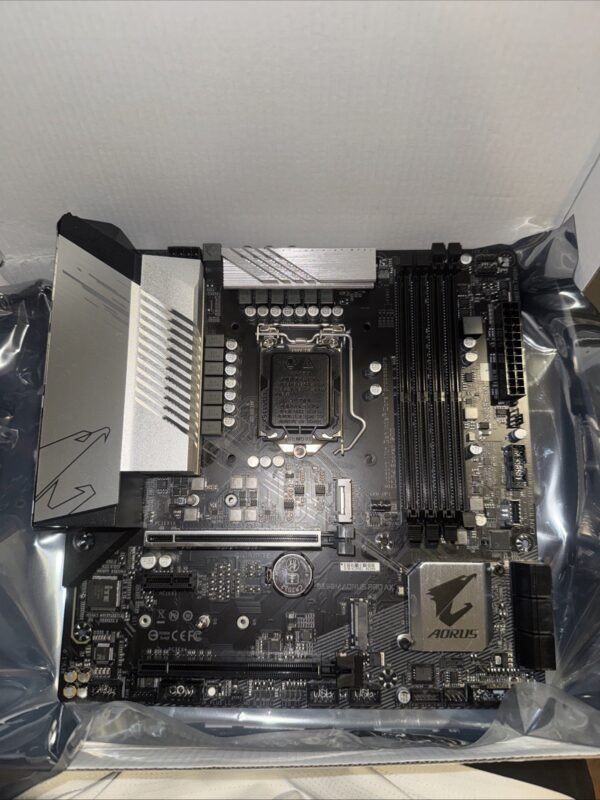 GIGABYTE B560M AORUS PRO AX LGA 1200 B560 M-ATX 10th/11th Intel Motherboard