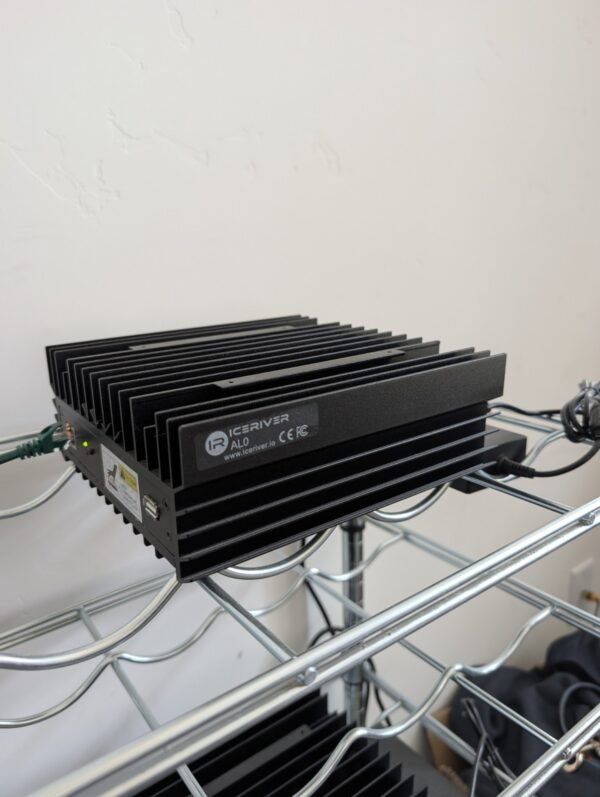 IceRiver ALPH AL0 - 400 GH/S Alephium Miner - includes 100W power supply (PSU)