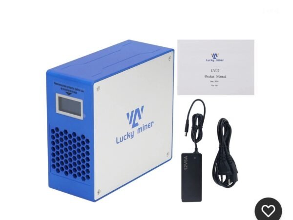 Lucky Miner LV07 1TH/s Bitcoin BTC Miner WIFI Solo Mining ASIC (WORKS PERFECT)