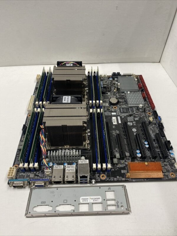 Datto/Gigabyte MD70-DATTO 2x Xeon 2630v3 64GB Ram Server Motherboard