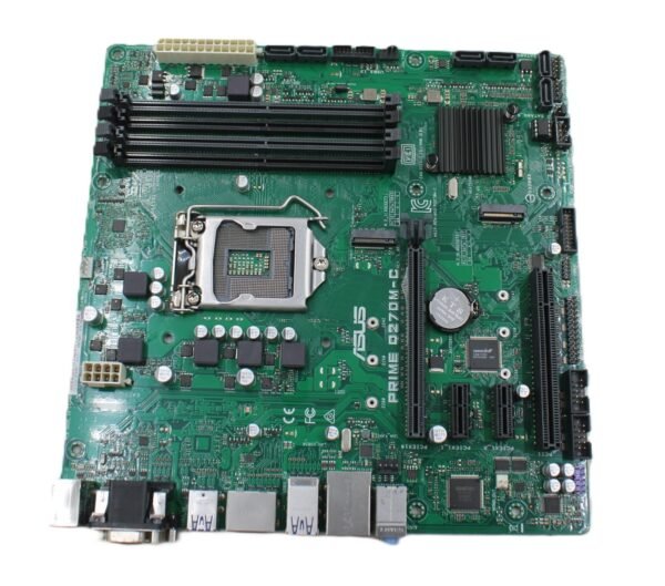 Asus PRIME Q270M-C Intel Socket LGA1151 MicroATX DDR4 Desktop Motherboard NO IO