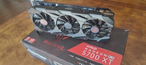 PRISTINE PowerColor Red Devil Radeon RX 5700 XT GDDR6 Graphics Card With Box