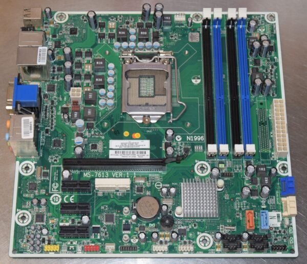 HP Pro 3130 MT Motherboard 612500-001 614494-001 MS-7613 V1.1