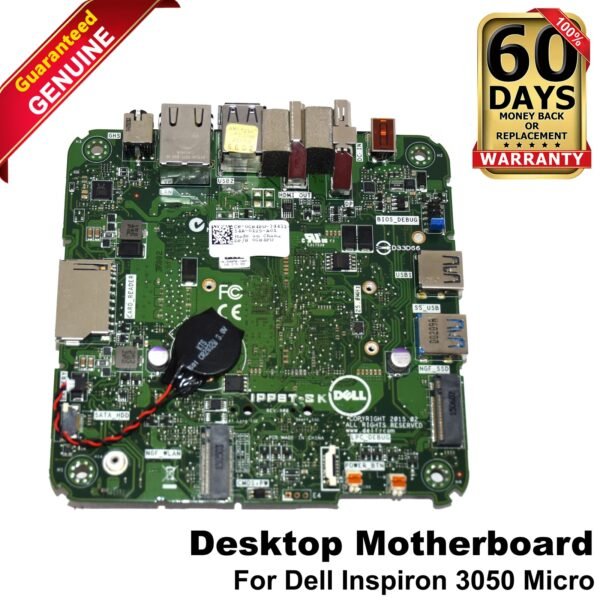 Dell Inspiron 3050 Micro Motherboard Intel Celeron J1800 DDR3L IPPBT-SK GN4PW