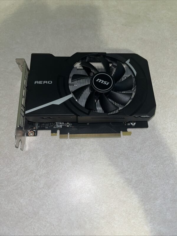 MSI GeForce GTX 1650 AERO ITX OCV1 Graphics Board GDDR6 4GB 12Gbps Graphics Card