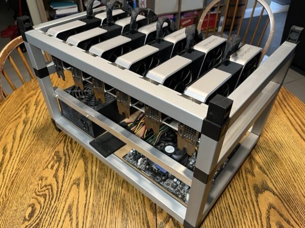 Mining Cave Custom Crypto Mining Rig Kit W/6 3060Ti Founders