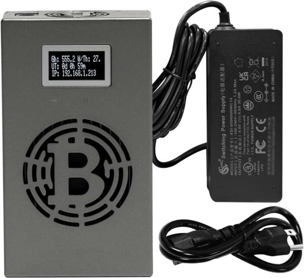 Lucky Miner V06 Bitcoin Miner 500GH/S Bticon Lotto Device SHA256  DGB BM1366