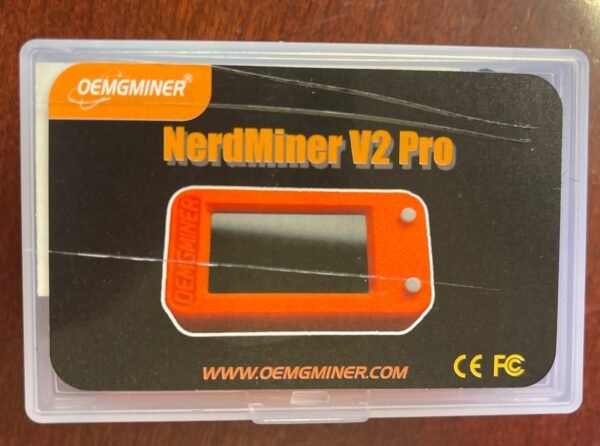 NerdMiner V2 Pro 78KH/s T-Display S3 Bitcoin Solo Lottery Miner Win BTC