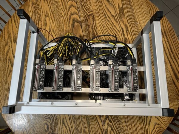 Mining Cave Custom Crypto Mining Rig Kit 6+1 GPU