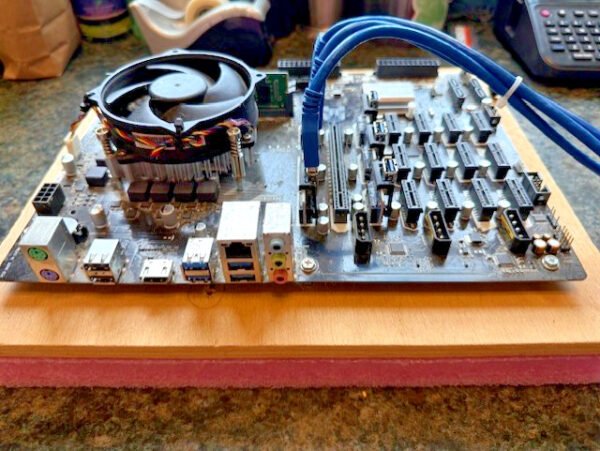 Mining Rig with GPU (lots of extras- Check IT OUT! LOTS of potential)