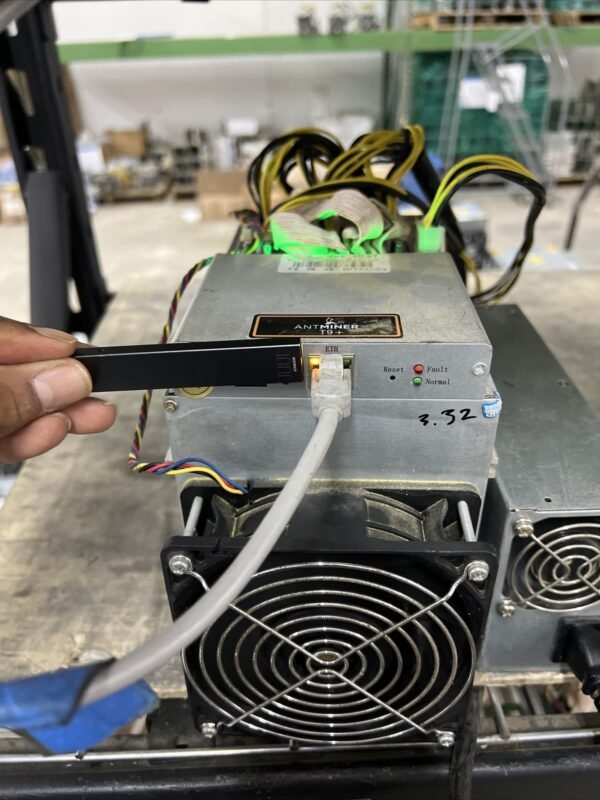 Bitmain Antminer T9+  1300W 12TH Vnish FW SHA-256 BTC BCH W/PSU 🚀🛸