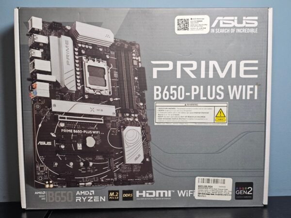 Asus PRIME B650-PLUS WIFI ATX AM5 Motherboard *NEW SEALED*