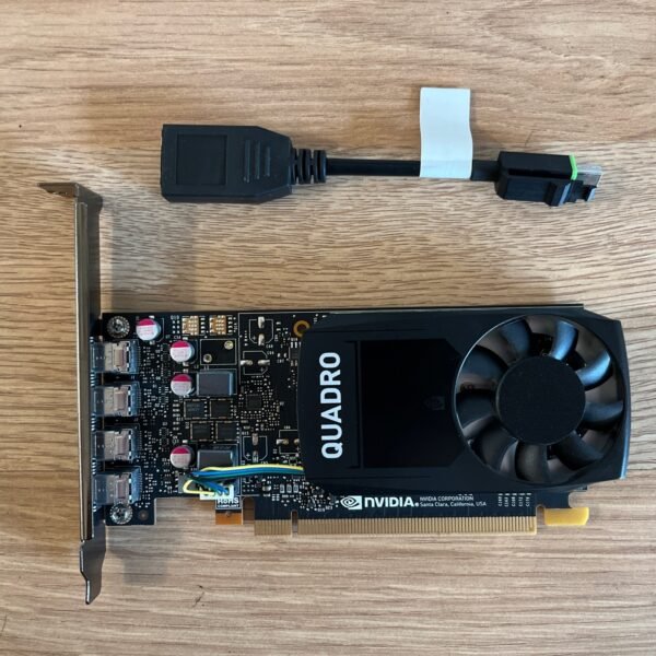 * NVIDIA Quadro P1000 4GB GDDR5 Graphics Card