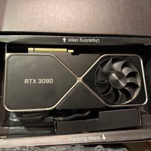 NVIDIA GeForce RTX 3090 Founders Edition 24GB GDDR6 Graphics Card Tested Good