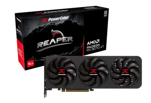 PowerColor Reaper Radeon RX 9070 XT 16GB GDDR6 PCI Express 5.0 x16 ATX Graphics