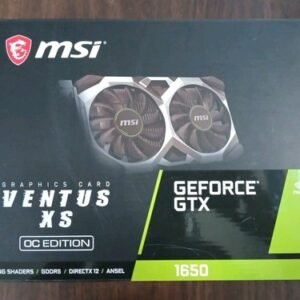 MSI Ventus XS NVidia GeForce GTX 1650 4GB GDDR5 Gaming Graphics Card open box