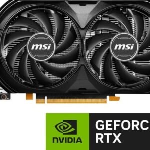 MSI Ventus GeForce RTX 4060 8GB GDDR6 PCIe 4.0 x8 ATX Video Graphics Card GPU
