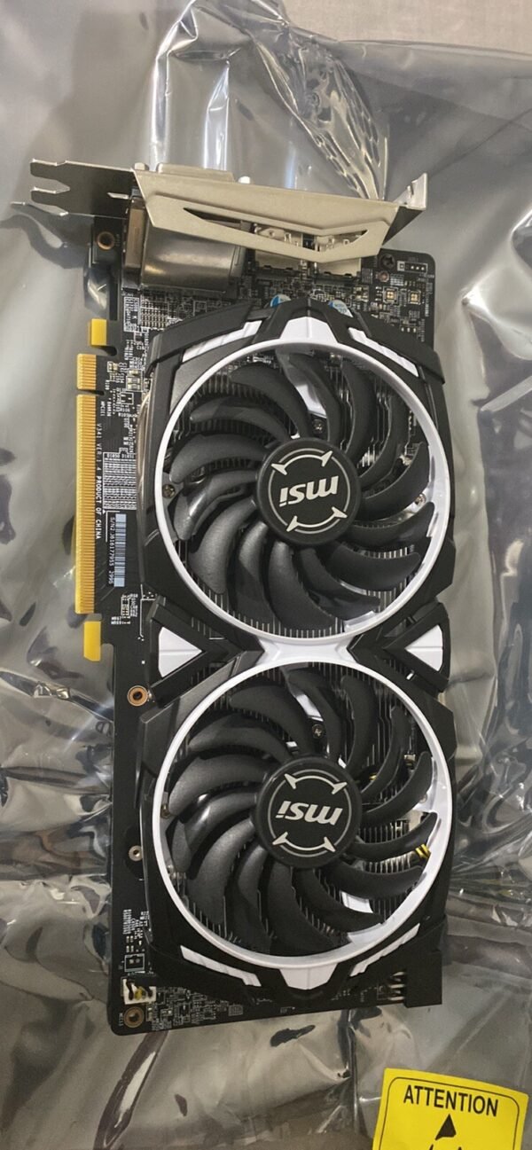 MSI Radeon RX 580 ARMOR 8G OC 8GB GDDR5 Graphics Card