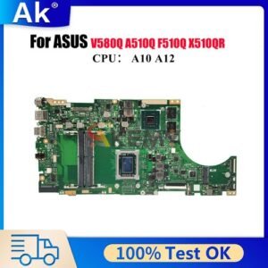 X510QR Laptop Motherboard For ASUS F510Q A510Q X510Q V580Q Mainboard W/ CPU