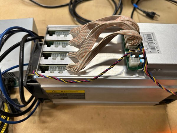Bitmain Antminer L3+ ASIC Litecoin Miner with APW3++ With HiveOS, OC to 720 mh/s