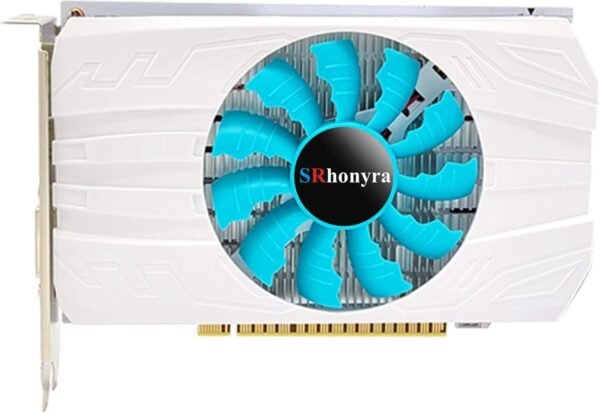 GTX 1050 4GB Gaming Graphics Card GDDR5 128 Bit PCIe 3.0 x16 White Edition
