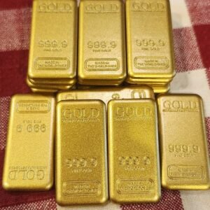 18 Gram Gold Bar X5 (Gold Bar Lot)