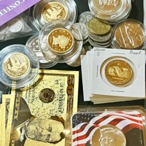 🔥 ESTATE SALE Vintage Coins lot - Silver And Gold Mix Lot - Starter Collection