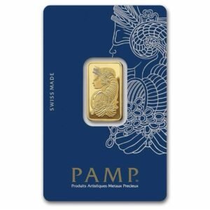 10 gram Gold Bar - PAMP Lady Fortuna Veriscan® (In Assay)