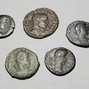 Lot of 5 Ancient Roman Coins FREE SHIPPING