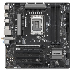 ASRock B660M-C Intel LGA 1700 DDR4 MicroATX Desktop Motherboard