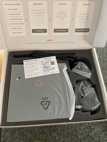 -New Miner helium In hand- Shipping 1 Day US 915