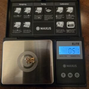 .51 Grams Of Stripped 14k Gold Scrap