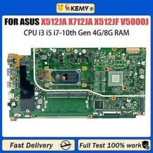 X512JA For Asus X712JA V5000J X512JP X512J X712J Motherboard i3 i5 i7 4G/8G-RAM