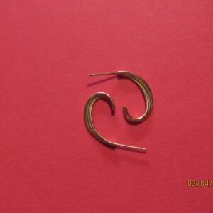 !!! SCRAP EAR RINGS (2)  14K GOLD  (#17)