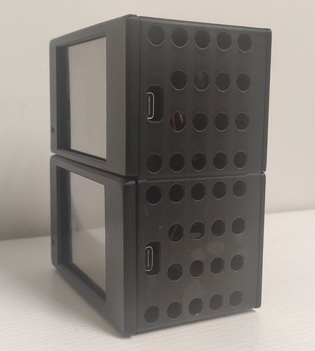 EXCLUSIVE S21 Dual RGB Fan Cooled NM Nerd Miner v2 2 x 1005+ kh/s Crypto Miners - Image 4