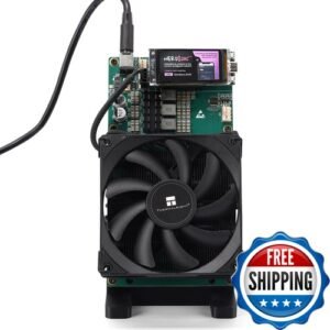 Bitcoin Solo Miner Nerdqaxe++ 4.8TH/s 75W 4x BM1370 ASIC Chips SHA-256