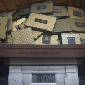 3+ lbs POUND LOT OF Scrap processors Pinless CPU for gold recovery FAST SHIPPING