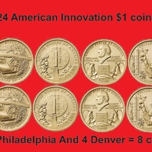 2024 American Innovation Dollar Coin P & D Set - Uncirculated 8 Coins