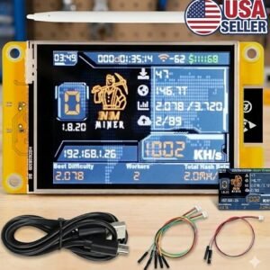 NMminer V2 1000 KH/s - 1 MH Solo Lottery Bitcoin & BCH Miner   USA Seller