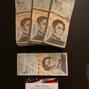 100x Venezuela 1 Million Bolivar Soberano Banknotes  Bolivares Bundle!!
