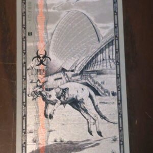 2027 1 Zombucks World KANGARUIN Silver Note - only 10,000 Minted - Fast Shipping